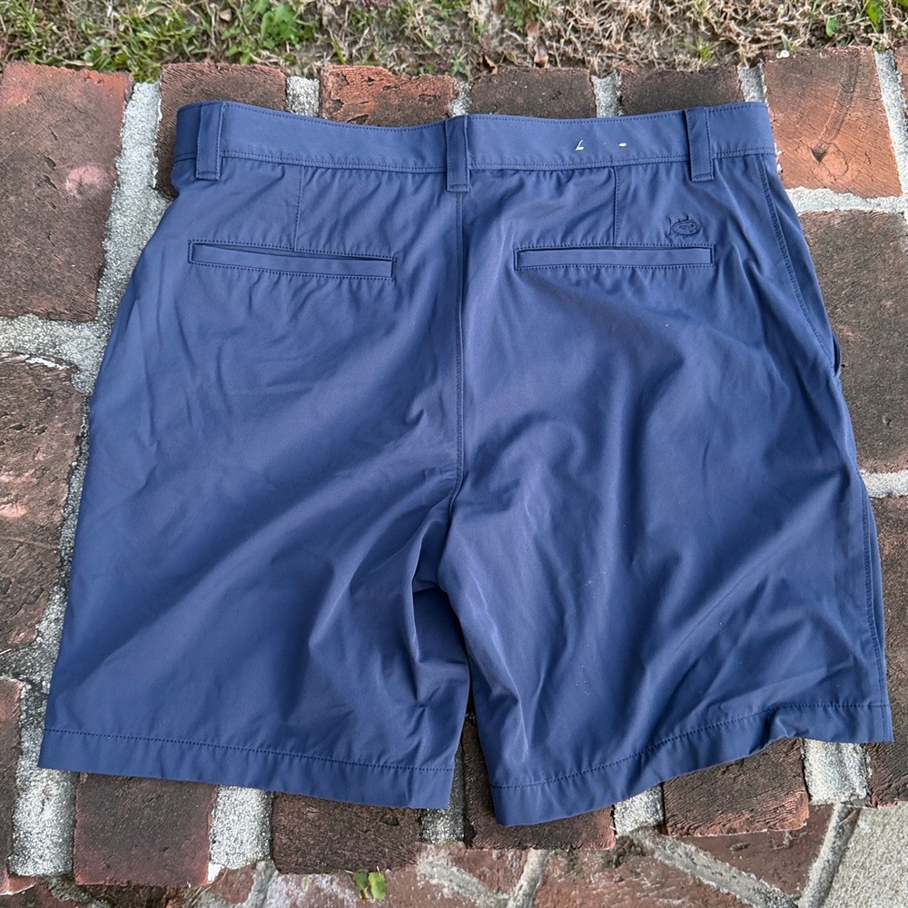 Southern Tide Flat Front navy Shorts size 34 - Picture 5 of 6